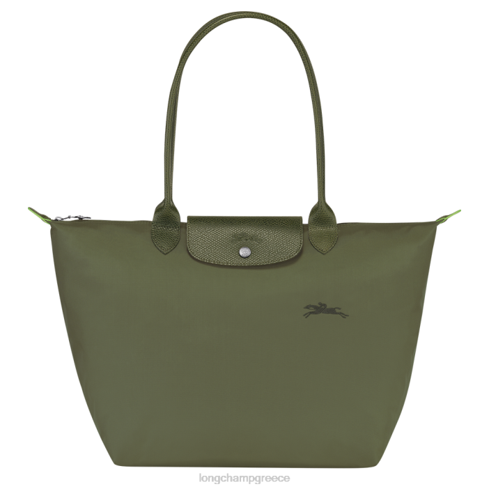 longchamp ελλαδα le pliage πράσινη τσάντα tote l γυναίκες 2B64403