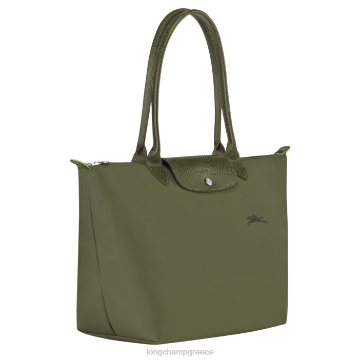 longchamp ελλαδα le pliage πράσινη τσάντα tote l γυναίκες 2B64403